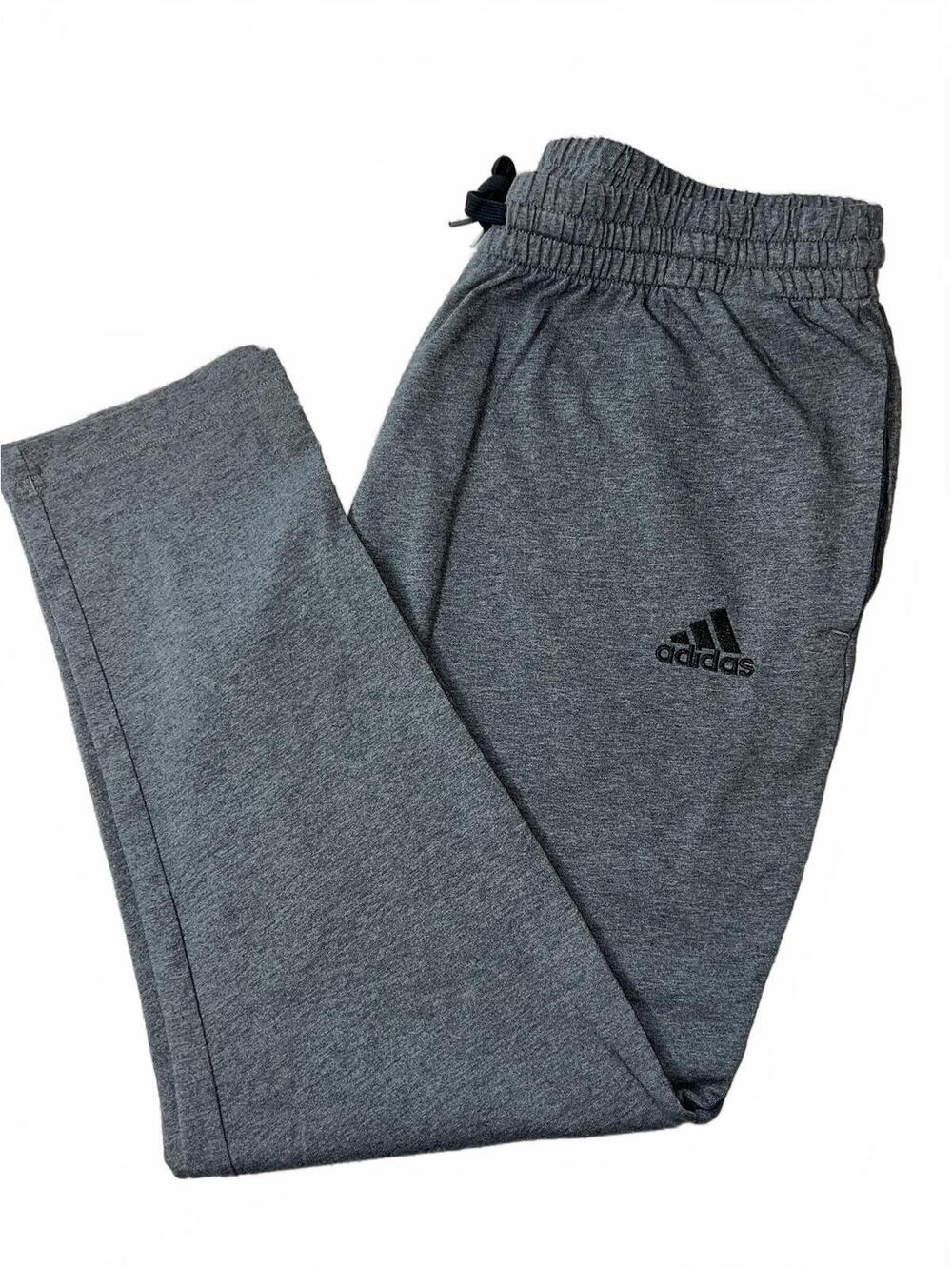 Adidas Men's Gray Athletic Jogger Pants XL